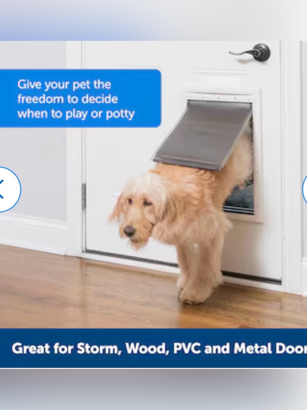 NEW* Aluminum Pet Door